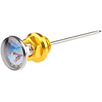 14.5 Cm Universal De La Motocicleta Tanque De Aceite Varilla Graduada W-Indicador De Temperatura Para 110cc 125cc Dirt…